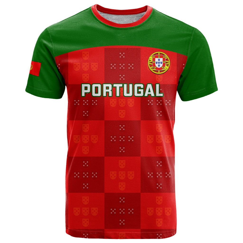 Portugal Rugby T Shirt Go Wolves Mix Coat Of Arms - Wonder Print Shop