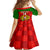 Custom Portugal Rugby Family Matching Summer Maxi Dress and Hawaiian Shirt Go Wolves Mix Coat Of Arms - Wonder Print Shop