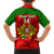 Custom Portugal Rugby Hawaiian Shirt Go Wolves Mix Coat Of Arms - Wonder Print Shop