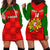 Custom Portugal Rugby Hoodie Dress Go Wolves Mix Coat Of Arms - Wonder Print Shop