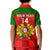 Custom Portugal Rugby Kid Polo Shirt Go Wolves Mix Coat Of Arms - Wonder Print Shop