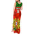 Custom Portugal Rugby Tank Maxi Dress Go Wolves Mix Coat Of Arms - Wonder Print Shop