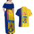 Romania Rugby Couples Matching Off Shoulder Maxi Dress and Hawaiian Shirt Go The Oaks Grunge Style - Wonder Print Shop