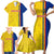 Romania Rugby Family Matching Short Sleeve Bodycon Dress and Hawaiian Shirt Go The Oaks Grunge Style - Wonder Print Shop