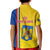 Romania Rugby Kid Polo Shirt Go The Oaks Grunge Style - Wonder Print Shop