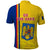 Romania Rugby Polo Shirt Go The Oaks Grunge Style - Wonder Print Shop