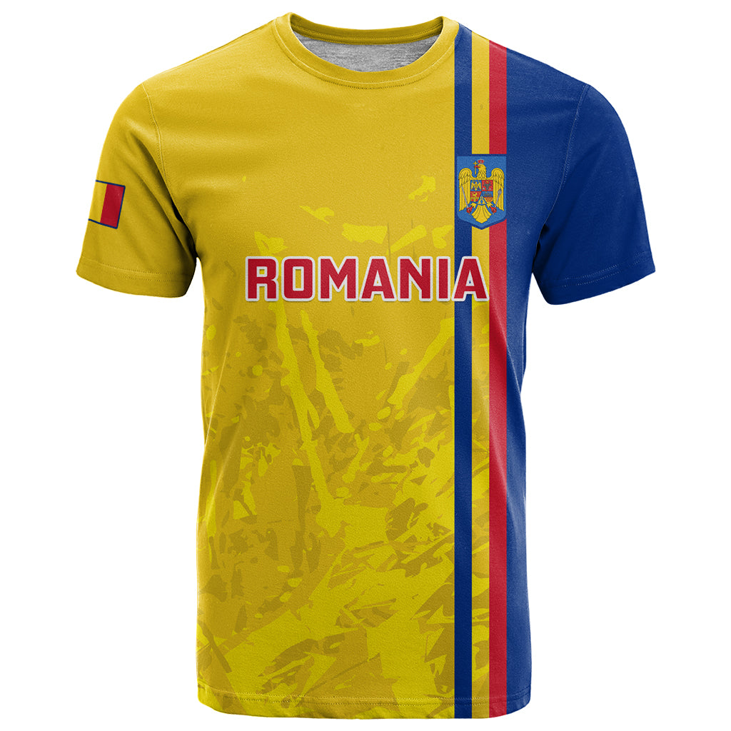 Romania Rugby T Shirt Go The Oaks Grunge Style - Wonder Print Shop