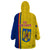 Romania Rugby Wearable Blanket Hoodie Go The Oaks Grunge Style - Wonder Print Shop