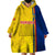 Romania Rugby Wearable Blanket Hoodie Go The Oaks Grunge Style - Wonder Print Shop