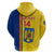 Custom Romania Rugby Hoodie Go The Oaks Grunge Style - Wonder Print Shop