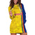 Custom Romania Rugby Hoodie Dress Go The Oaks Grunge Style - Wonder Print Shop