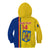 Custom Romania Rugby Kid Hoodie Go The Oaks Grunge Style - Wonder Print Shop