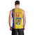 Custom Romania Rugby Men Tank Top Go The Oaks Grunge Style - Wonder Print Shop