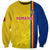 Custom Romania Rugby Sweatshirt Go The Oaks Grunge Style - Wonder Print Shop