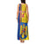 Custom Romania Rugby Tank Maxi Dress Go The Oaks Grunge Style - Wonder Print Shop