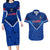 Samoa Rugby Couples Matching Long Sleeve Bodycon Dress and Hawaiian Shirt 2023 Go Manu Samoa - Wonder Print Shop