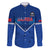 Samoa Rugby Family Matching Long Sleeve Bodycon Dress and Hawaiian Shirt 2023 Go Manu Samoa - Wonder Print Shop