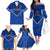 Samoa Rugby Family Matching Off Shoulder Long Sleeve Dress and Hawaiian Shirt 2023 Go Manu Samoa - Wonder Print Shop