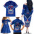 Samoa Rugby Family Matching Off Shoulder Long Sleeve Dress and Hawaiian Shirt 2023 Go Manu Samoa - Wonder Print Shop