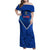 Samoa Rugby Family Matching Off Shoulder Maxi Dress and Hawaiian Shirt 2023 Go Manu Samoa - Wonder Print Shop