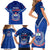 Samoa Rugby Family Matching Short Sleeve Bodycon Dress and Hawaiian Shirt 2023 Go Manu Samoa - Wonder Print Shop