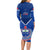 Samoa Rugby Long Sleeve Bodycon Dress 2023 Go Manu Samoa - Wonder Print Shop