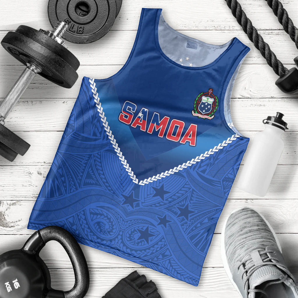 Samoa Rugby Men Tank Top 2023 Go Manu Samoa - Wonder Print Shop