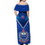 Samoa Rugby Off Shoulder Maxi Dress 2023 Go Manu Samoa - Wonder Print Shop