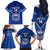 Custom Samoa Rugby Family Matching Off Shoulder Long Sleeve Dress and Hawaiian Shirt 2023 Go Manu Samoa - Wonder Print Shop