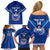 Custom Samoa Rugby Family Matching Off Shoulder Short Dress and Hawaiian Shirt 2023 Go Manu Samoa - Wonder Print Shop