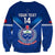 Custom Samoa Rugby Sweatshirt 2023 Go Manu Samoa - Wonder Print Shop