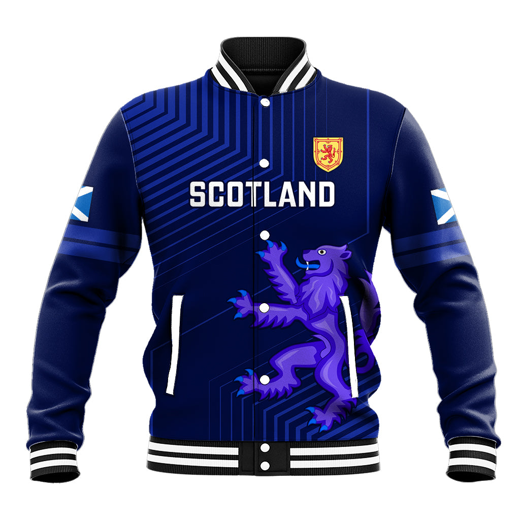 Scotland Rugby Baseball Jacket 2023 Go Scottish - Wonder Print Shop