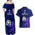 Scotland Rugby Couples Matching Off Shoulder Maxi Dress and Hawaiian Shirt 2023 Go Scottish - Wonder Print Shop