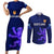 Scotland Rugby Couples Matching Short Sleeve Bodycon Dress and Long Sleeve Button Shirts 2023 Go Scottish - Wonder Print Shop