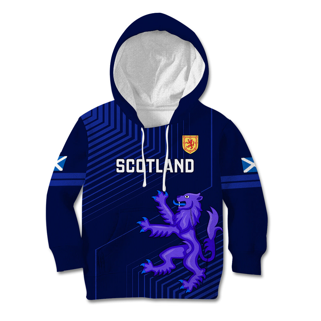 Scotland Rugby Kid Hoodie 2023 Go Scottish - Wonder Print Shop