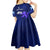 Scotland Rugby Kid Short Sleeve Dress 2023 Go Scottish - Wonder Print Shop