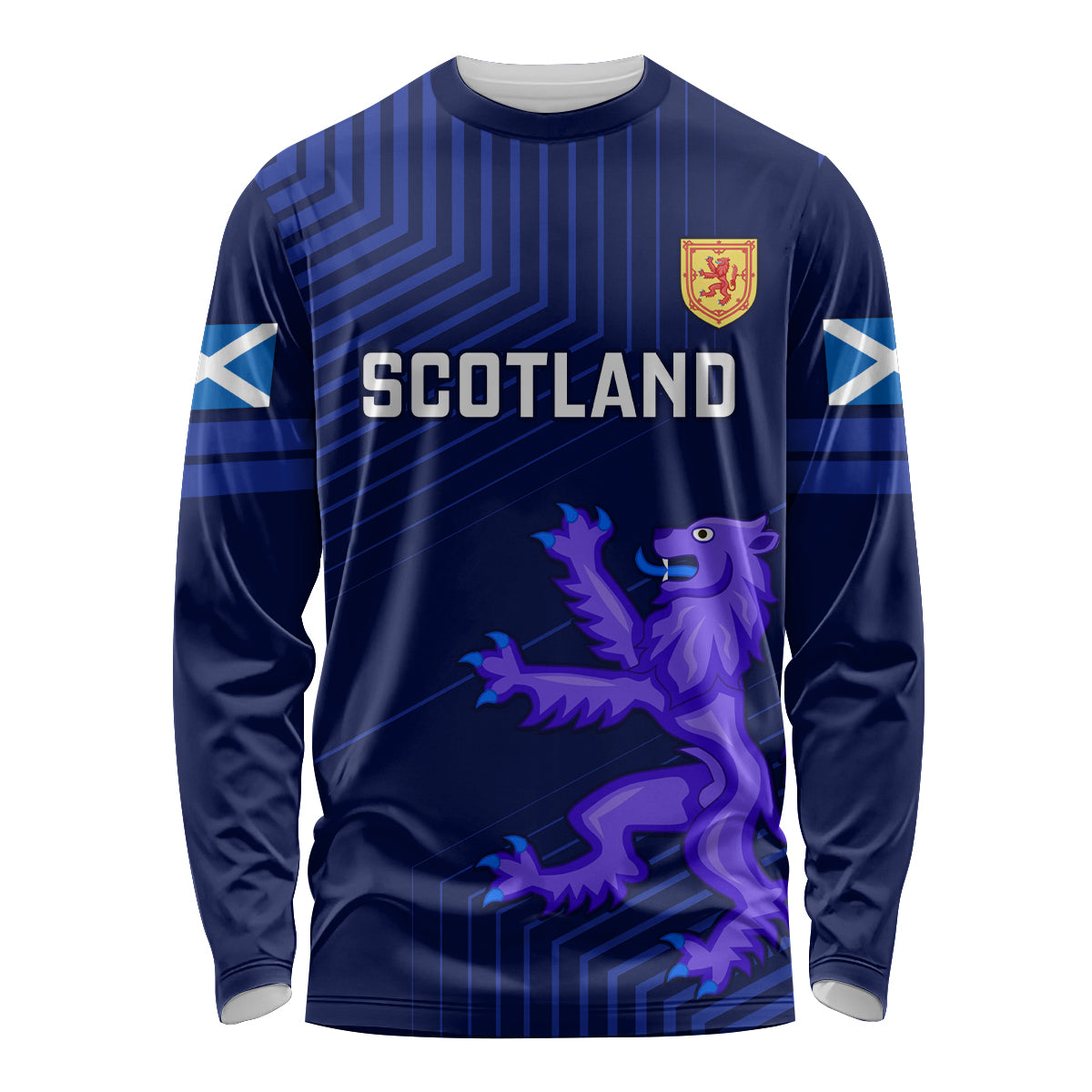 Scotland Rugby Long Sleeve Shirt 2023 Go Scottish - Wonder Print Shop