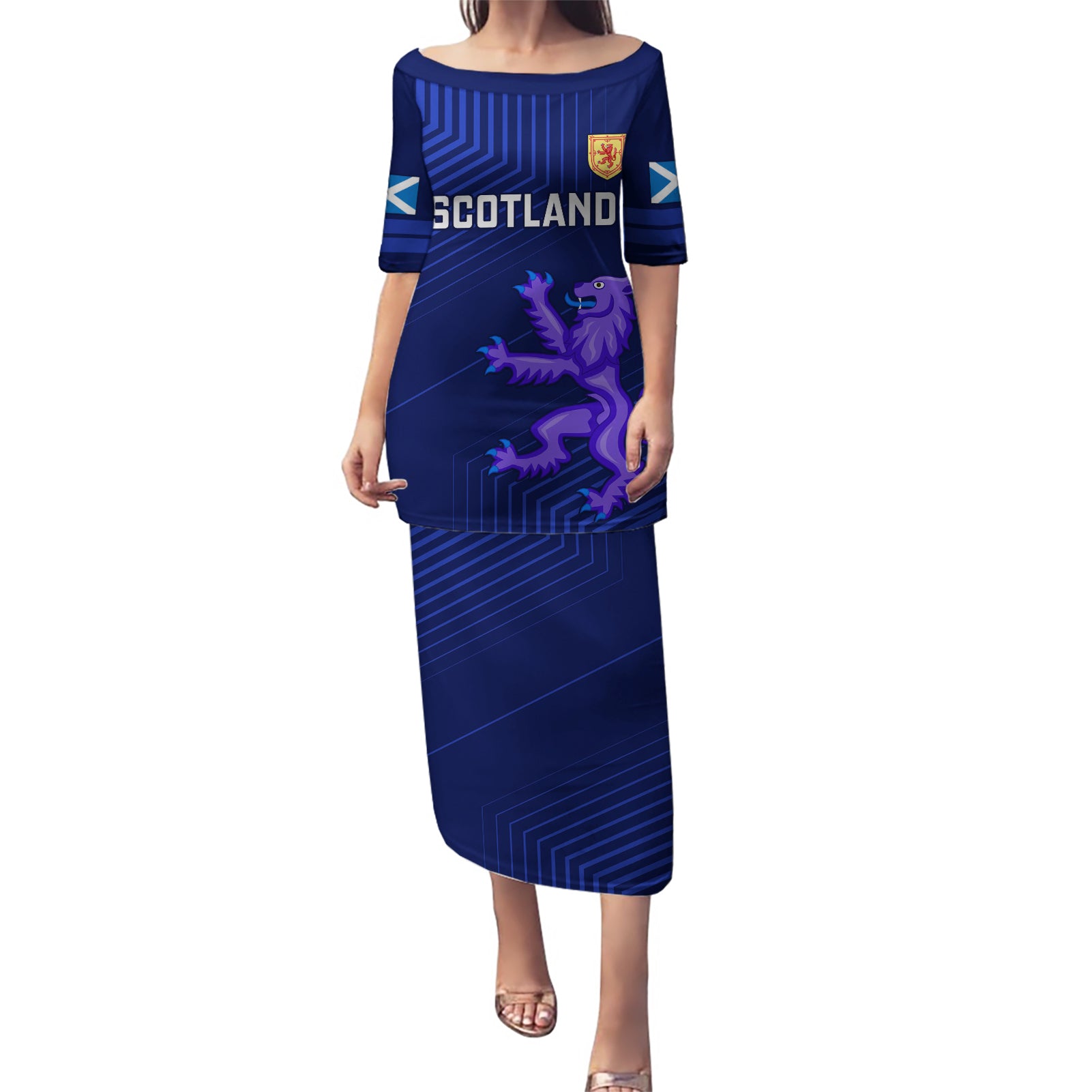 Scotland Rugby Puletasi 2023 Go Scottish - Wonder Print Shop