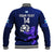 Custom Scotland Rugby Baseball Jacket 2023 Go Scottish - Wonder Print Shop