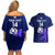 Custom Scotland Rugby Couples Matching Off Shoulder Short Dress and Hawaiian Shirt 2023 Go Scottish - Wonder Print Shop