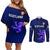 Custom Scotland Rugby Couples Matching Off Shoulder Short Dress and Long Sleeve Button Shirts 2023 Go Scottish - Wonder Print Shop