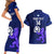 Custom Scotland Rugby Couples Matching Short Sleeve Bodycon Dress and Hawaiian Shirt 2023 Go Scottish - Wonder Print Shop