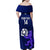 Custom Scotland Rugby Family Matching Off Shoulder Maxi Dress and Hawaiian Shirt 2023 Go Scottish - Wonder Print Shop