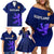 Custom Scotland Rugby Family Matching Off Shoulder Short Dress and Hawaiian Shirt 2023 Go Scottish - Wonder Print Shop