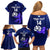 Custom Scotland Rugby Family Matching Off Shoulder Short Dress and Hawaiian Shirt 2023 Go Scottish - Wonder Print Shop