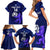 Custom Scotland Rugby Family Matching Short Sleeve Bodycon Dress and Hawaiian Shirt 2023 Go Scottish - Wonder Print Shop