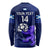 Custom Scotland Rugby Long Sleeve Shirt 2023 Go Scottish - Wonder Print Shop