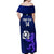 Custom Scotland Rugby Off Shoulder Maxi Dress 2023 Go Scottish - Wonder Print Shop