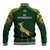 South Africa Rugby Baseball Jacket 2023 Go Champions World Cup Springboks - Wonder Print Shop