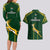 South Africa Rugby Couples Matching Long Sleeve Bodycon Dress and Hawaiian Shirt 2023 Go Champions World Cup Springboks - Wonder Print Shop